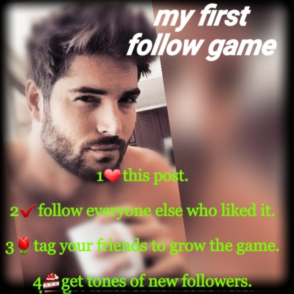 ❤❤That's how I got all my followers❤❤